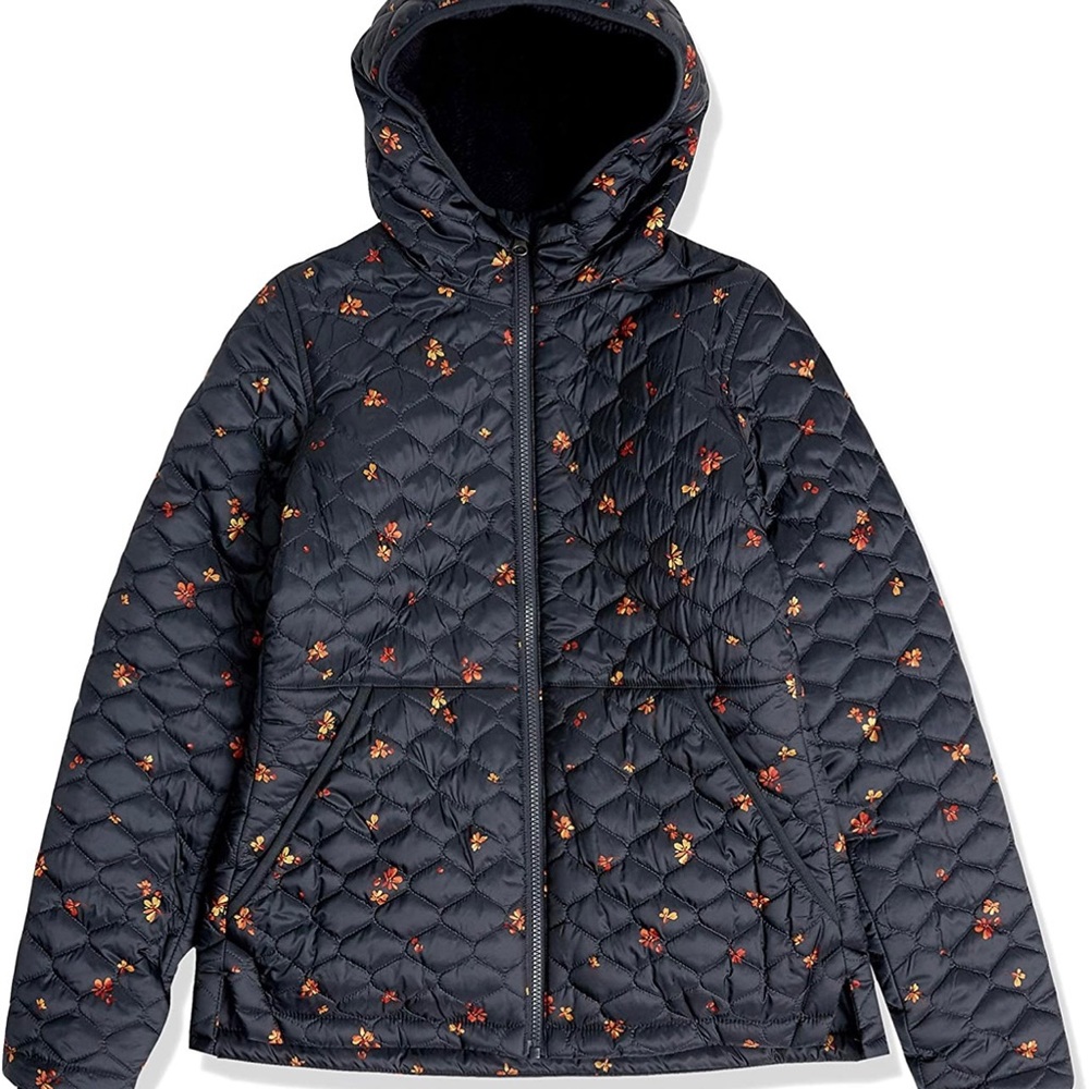 Lightweight Sherpa Lined Puffer Jacket